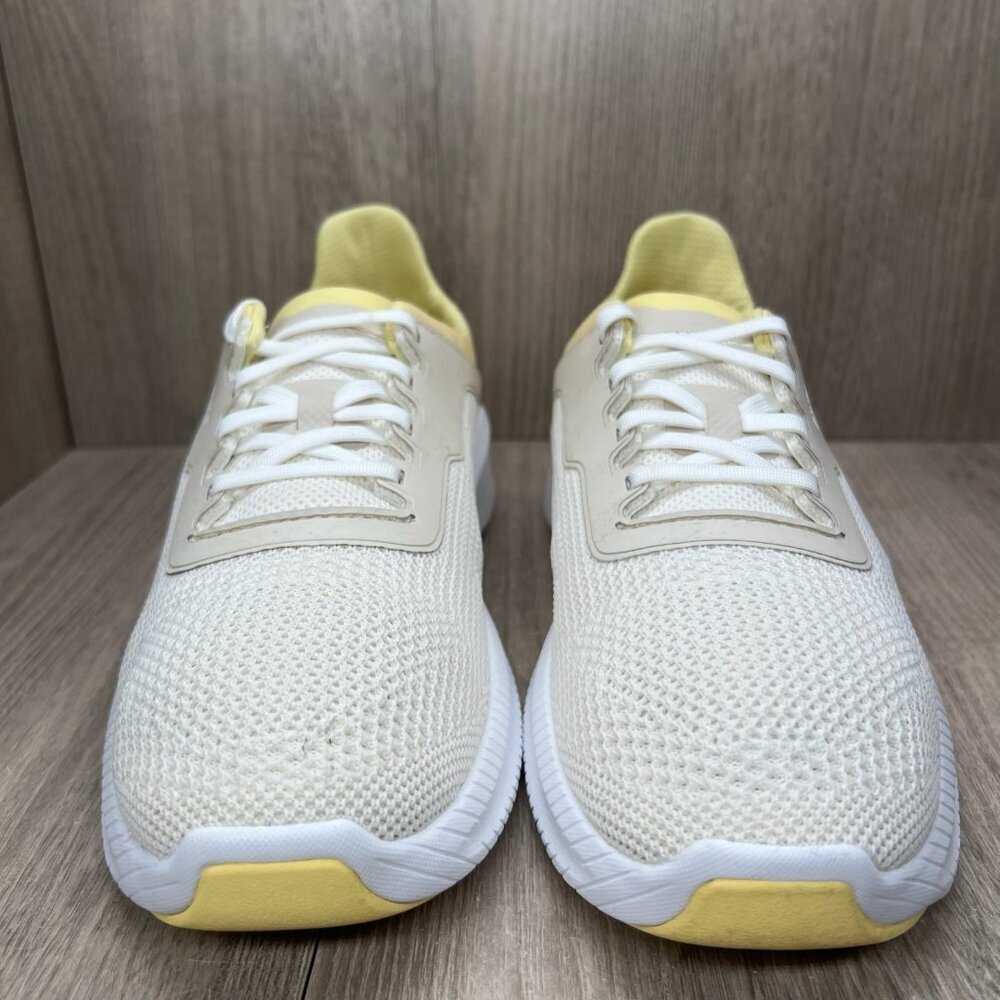 OluKai Island Hopper Sneakers Womens 10 Lace Up Athletic Travel Knit Puka Honey - Picture 5 of 11